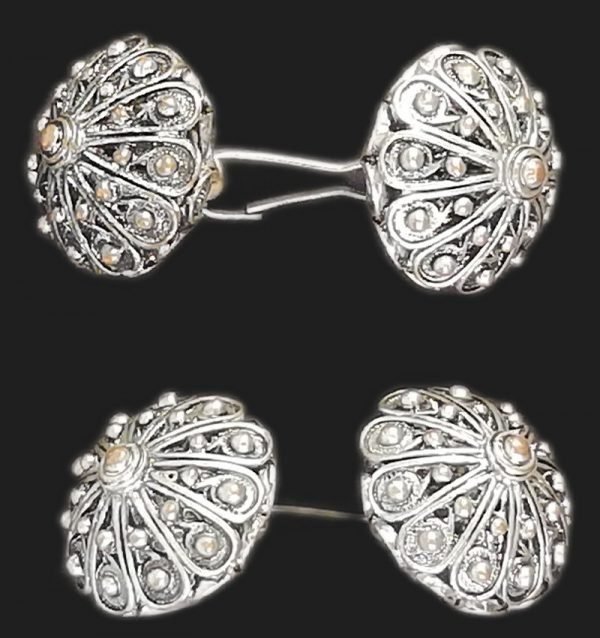 Gemelli per camicia in argento